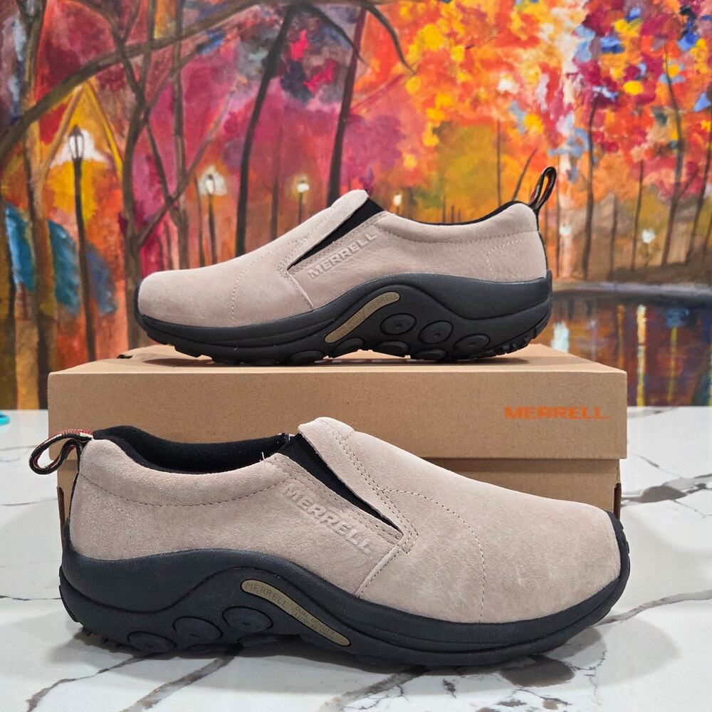 Merrell Jungle Moc Classic Taupe Size 8.5 Men's Trail Hiking Shoes J60801